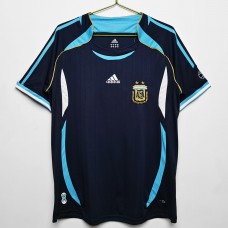 Argentina Away Retro Soccer Jersey 2006