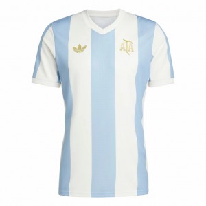 Argentina Mens 50th Anniversary Soccer Jersey 2025