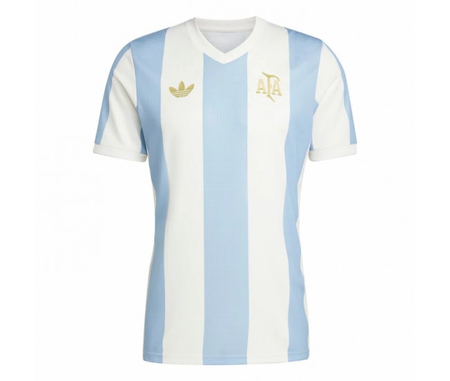 Argentina Mens 50th Anniversary Soccer Jersey 2025