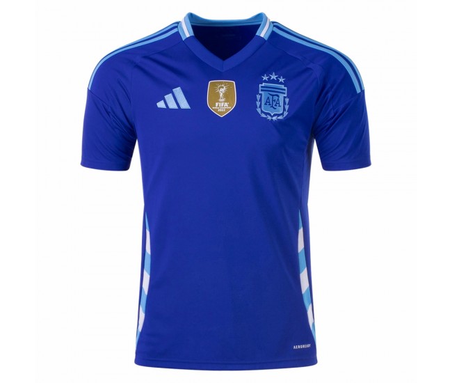 Argentina Mens Away Soccer Jersey 2024