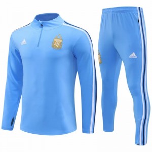 Argentina Blue Training Technical Soccer Tracksuit 2023