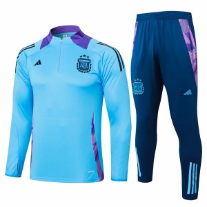 Argentina Blue Training Technical Soccer Tracksuit 2024