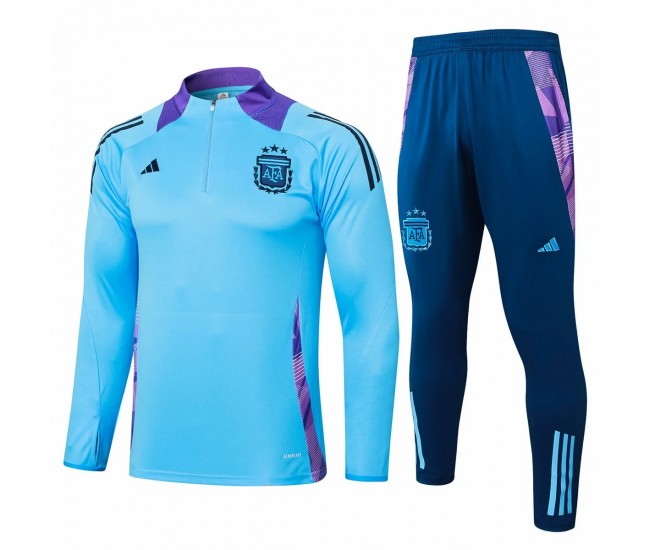 Argentina Blue Training Technical Soccer Tracksuit 2024