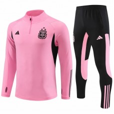 Argentina Pink Training Technical Soccer Tracksuit 2024