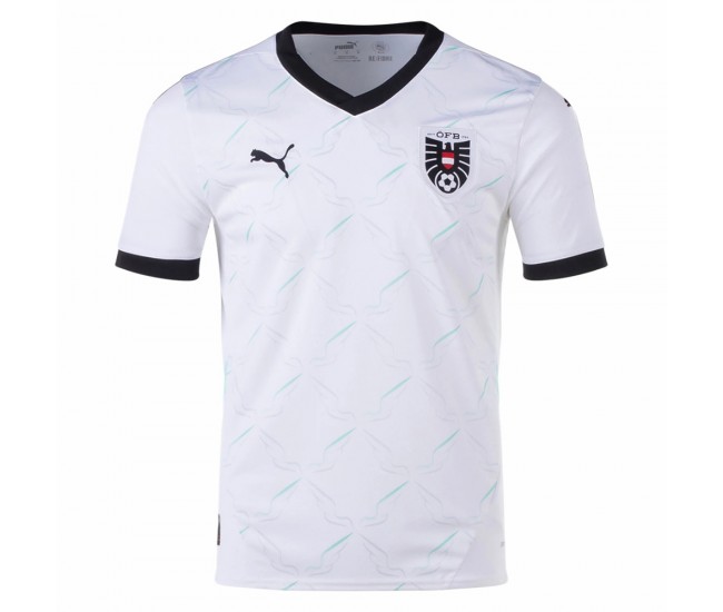 Austria Mens Away Soccer Jersey 2024