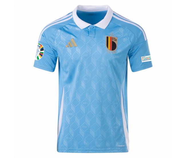 Belgium Mens Away Euro Soccer Jersey 2024