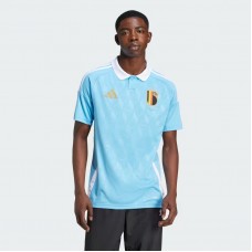 Belgium Mens Away Match Soccer Jersey 2024