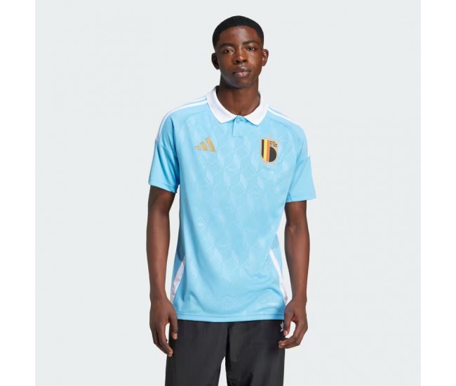 Belgium Mens Away Match Soccer Jersey 2024