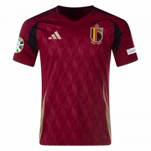 Belgium Mens Home Euro Soccer Jersey 2024