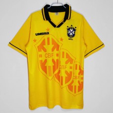 Brazil Home Retro Soccer Jersey 1993