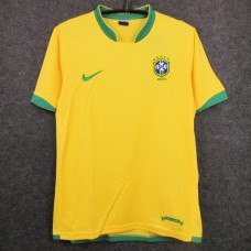 Brazil Men Home Retro Soccer Jersey 2006