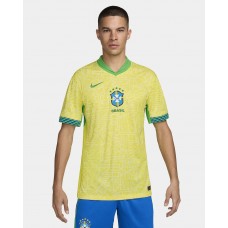 Brazil Men's Home Match Soccer Jersey 2024