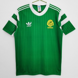 Cameroon Men Home Retro Soccer Jersey 1990