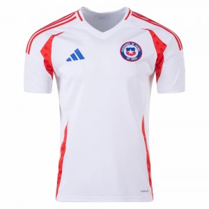 Chile Mens Away Soccer Jersey 2024