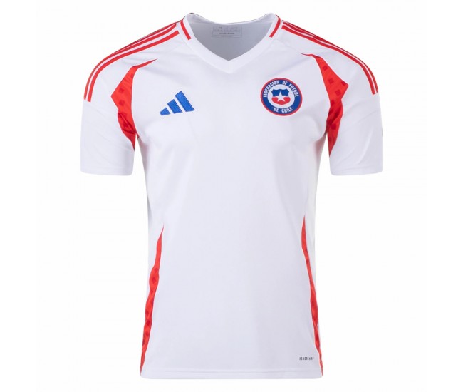 Chile Mens Away Soccer Jersey 2024