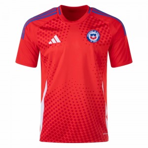 Chile Mens Home Soccer Jersey 2024