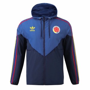 Adidas Colombia Mens Windbreaker Soccer Jacket 2024