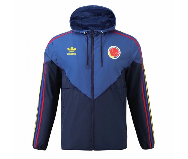 Adidas Colombia Mens Windbreaker Soccer Jacket 2024