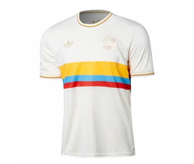 Colombia Mens 100th Anniversary Special Edition Soccer Jersey