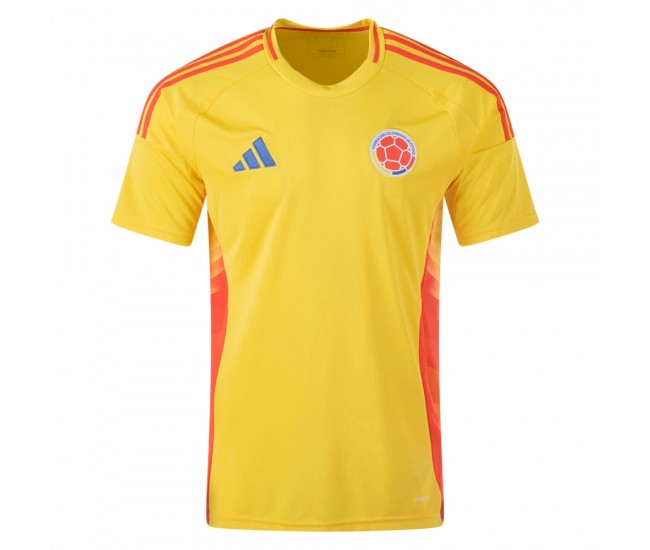 Colombia Mens Home Soccer Jersey 2024