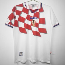 Croatia Men Home Retro Soccer Jersey 1998