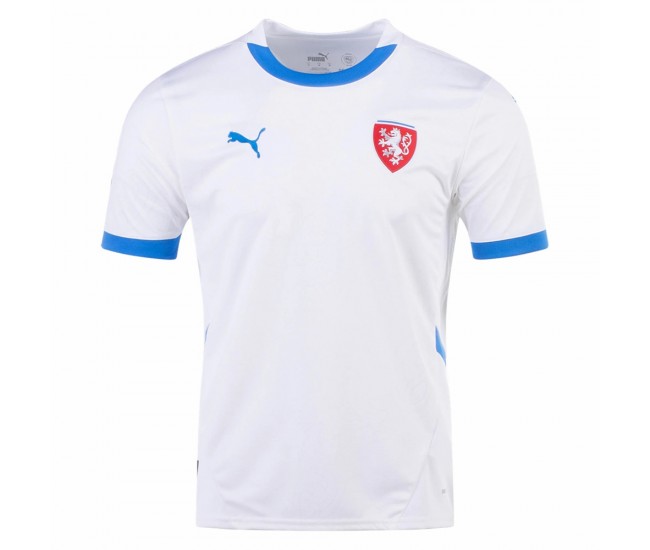 Czechia Mens Away Soccer Jersey 2024