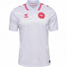 Denmark Mens Away Soccer Jersey 2024