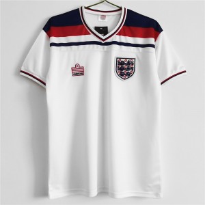 England Men Home Retro Soccer Jersey 1982