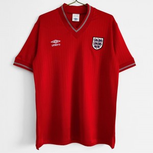 England Men Away Retro Soccer Jersey 1984