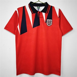 England Men Away Retro Soccer Jersey 1992 