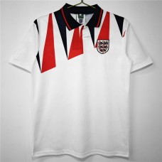 England Men Home Retro Soccer Jersey 1992 