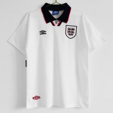 England Men Home Retro Soccer Jersey 1994