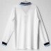 England Men Long Sleeve Home Retro Soccer Jersey 1996 