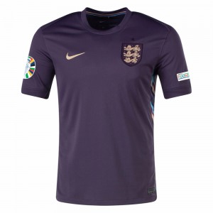 England Mens Away Euro Soccer Jersey 2024