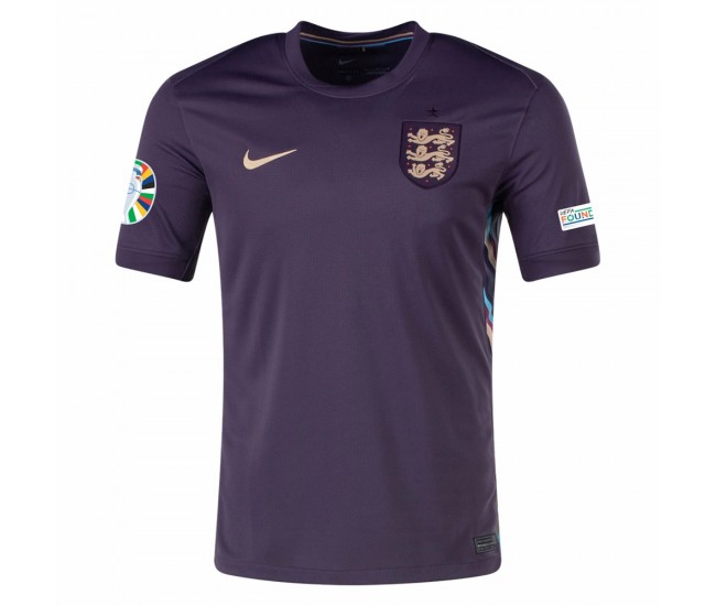 England Mens Away Euro Soccer Jersey 2024