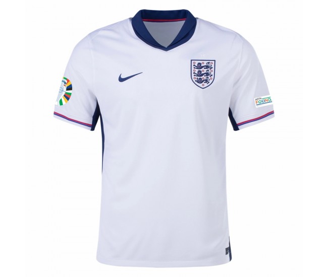 England Mens Home Euro Soccer Jersey 2024