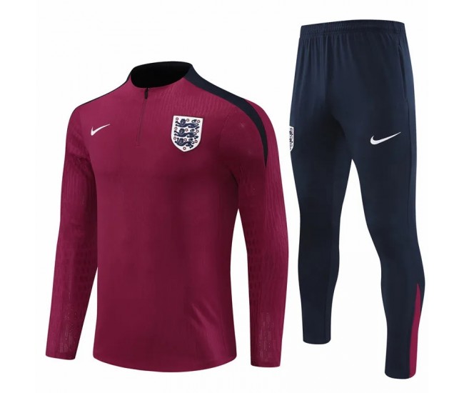 England Red Training Technical Soccer Tracksuit 2023