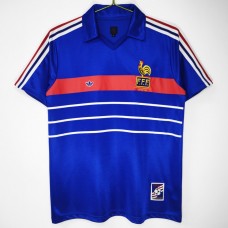 France Men Home Retro Soccer Jersey 1984