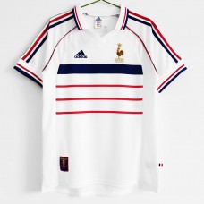 France Men Away Retro Soccer Jersey 1998