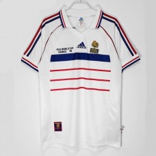 France Men Away Final Retro Soccer Jersey 1998