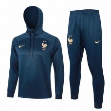 France Hooded Training Soccer Tracksuit 2024