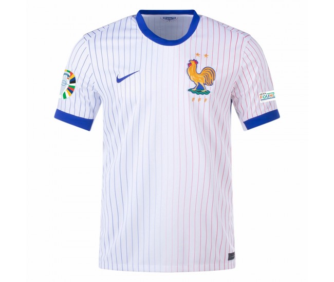 France Mens Away Euro Soccer Jersey 2024