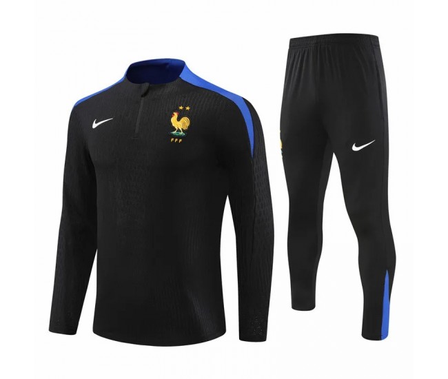 France National Team Black Training Technical Soccer Tracksuit 2024