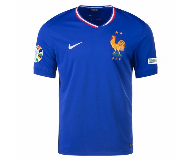 France Mens Home Euro Soccer Jersey 2024