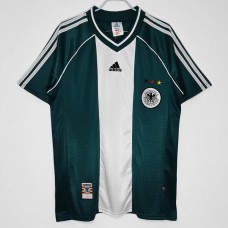 Germany Men Away Retro Soccer Jersey 1998 