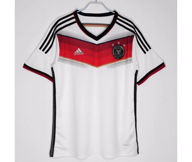 Germany Men Home Retro Soccer Jersey 2014 