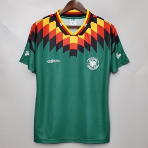 Germany Men Away Retro Soccer Jersey 1994 