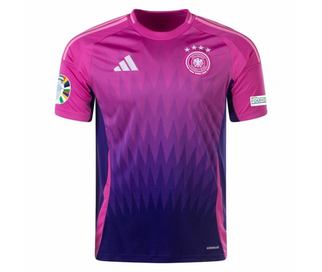 Germany Mens Away Euro Soccer Jersey 2024