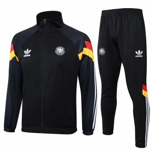 Germany Black Training Presentation Soccer Tracksuit 2024