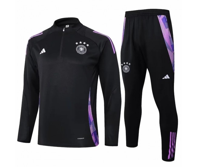 Germany Black Training Technical Soccer Tracksuit 2024